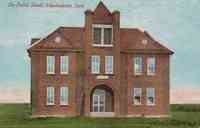 Lloydminster, Alberta - Saskatchewan, Canada - The Public School, Lloydminster, Sask.