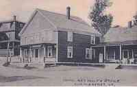Londonderry, Vermont, USA - Hotel and Holt's Store, Londonderry, Vt.