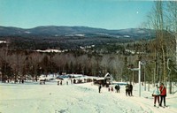 Londonderry, Vermont, USA - Magic Mountain ski area, 1970