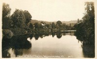 Londonderry, Vermont, USA - View up West River, Londonderry, Vt., 1929