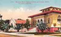 Los Gatos, California, USA - Grammar School, Episcopal Church and Carnegie Library