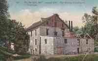 Los Gatos, California, USA - Los Gatos, California, USA - The Old Stone Mill - erected 1850. First Building in Los Gatos, California.  One of the oldest landmarks in Los Gatos and vicinity, the Old Stone