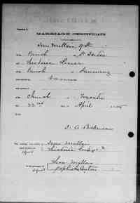 Theodoree LOSIER - 1895 marriage