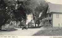 Lowell, Vermont, USA - Main Street, West, Lowell, Vt.