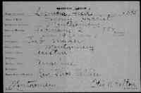 Harriet DONNA (DANIS) - 1884 marriage Vermont, Vital Records, 1760-1954