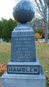 William HAMBLEN - Grave