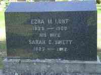 Ezra M LUNT - Grave