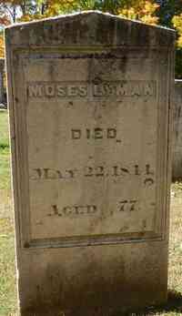 Moses LYMAN - Grave