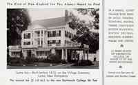 Lyme, New Hampshire, USA - Lyme, New Hampshire, USA - Lyme Inn, Built before 1810, on the Village Common