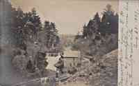 Lyme, New Hampshire, USA - Tannery and Tannery Falls, 1907