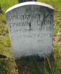 Ephraim LYON - Grave