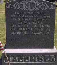 Enoch MACOMBER - Grave