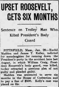 Euclid MADDEN - Philadelphia Inquirer Philadelphia, Pennsylvania January 21, 1903