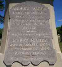 Andrew MAHER - Grave