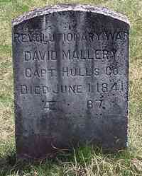 David MALLORY - Grave