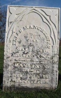 Elias MANCHESTER - Grave