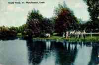 Manchester, Connecticut, USA - Gould Pond, So. Manchester, Conn.