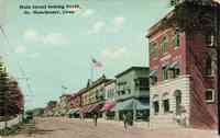 Manchester, Connecticut, USA - Main Street looking North, So. Manchester, Conn.