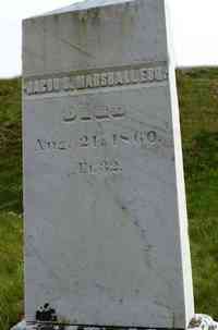 Jacob Smith MARSHALL - Grave