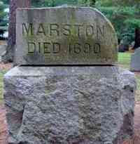 Thomas MARSTON - Pine Grove Cemetery Hampton Rockingham County New Hampshire, USA