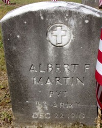 Albert Frederick DOWNING MARTIN - Grave