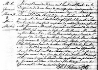 Marie MARTIN - 1830 marriage