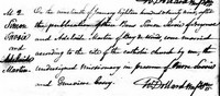 Adelaide MARTIN - 1829 marriage