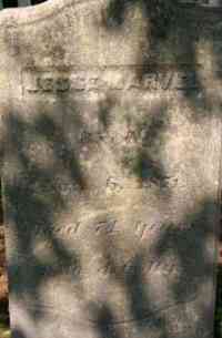 Jesse MARVEL - Grave