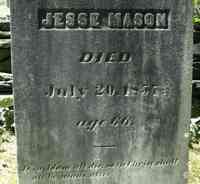 Jesse MASON - Grave