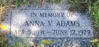 Anna Vivian MASSE - Grave