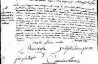 Marie-Louise-Catherine MASSÉ - 1755 marriage