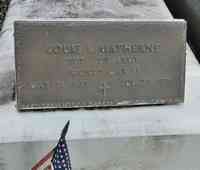 Louis Paul Sr. MATHERNE - Grave