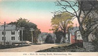 Mattawamkeag, Maine, USA - Mattawamkeag, Maine, USA - Main St. looking South, 1905