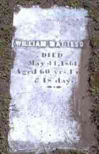 William MATTESON - Grave