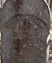 Oliver MATTESON - Grave