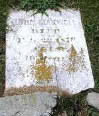 John MAXWELL - Grave