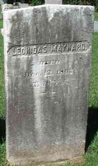 Leonidas MAYNARD - Grave