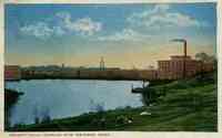 Maynard, Massachusetts, USA - Maynard, Massachusetts, USA - Assabet Mills - General View - Maynard, Mass.  The Assabet Woolen Mill was a textile manufacturer founded by Amory Maynard in 1847 in the northern 