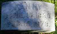 Fanny MCBRIER - Grave
