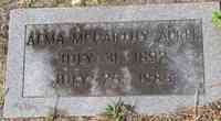 Emily Alma MCCARTHY - Grave