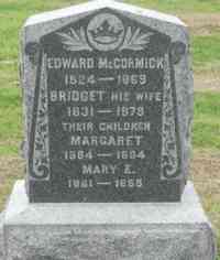 Edward MCCORMICK - Grave