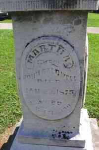 Elizabeth Martha MCDILL - Grave