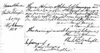 Charlotte MCLAUGHLIN - 1837 marriage