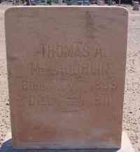 Thomas A MCLAUGHLIN - Grave