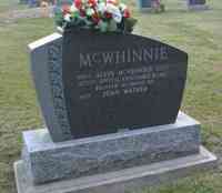 Alvin MCWHINNIE - Grave