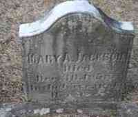 Mary Ann MEADER - Grave  Inscription: In the 65th year of her age