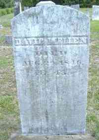 David MELLEN - Grave