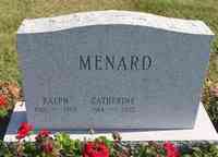 Ralph Elton MENARD - Grave