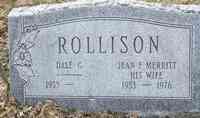 Dale Gene ROLLISON - East Canaan Cemetery South Canaan Wayne County Pennsylvania, USA