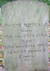 Joseph METCALF - Grave